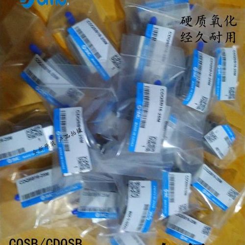 全新薄型气缸CDQSB12/CQSB12-5/10/15/20/25/30D/DC