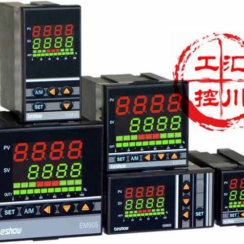 台松温控仪TESHOW EM605 705  905智能温控仪表PID调节控制器