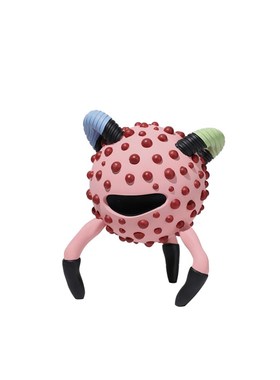 从上创意卡通怪物公仔摆件儿童房间萌趣雕塑客厅电视玄关酒柜装饰