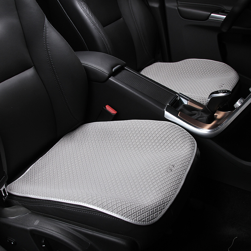 GiGi汽车坐垫单片无靠背免绑防滑小三件秋冬四季通用款舒适透气