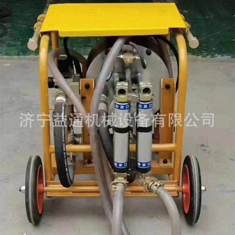 2ZB矿QS型用双液气下动注浆泵煤矿井螺用双缸VBH注浆机杆充填泵