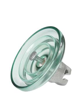 XWP-70VQG标准形玻悬盘式璃绝缘子U10污0BP/146防钢化玻璃绝缘子K