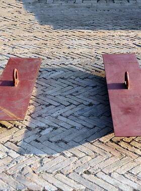 带电OAN作业拉线埋线入式放地船桩电力施工三角型地锚