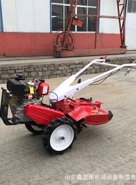 新款178汽油四驱OXR机后悬耕机自走式旋耕土开沟机微果园松锄草犁