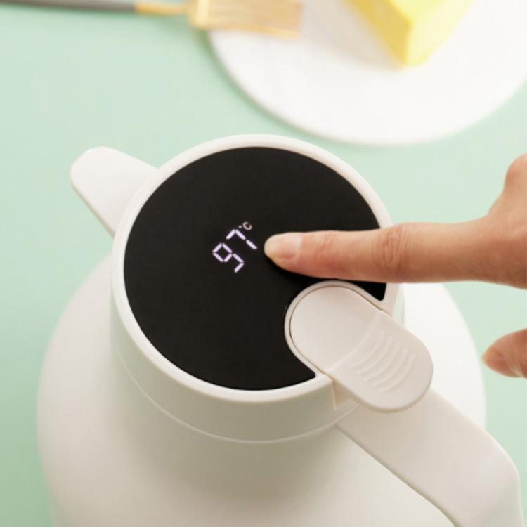 德世（DESLON）智享温显保温壶DXH-1500CNW/ZL玻朗璃BDZXH-150内