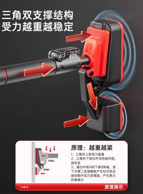 单杠用室内健身器OIT材引体向上器儿童运动孔家庭打家吊环免门上