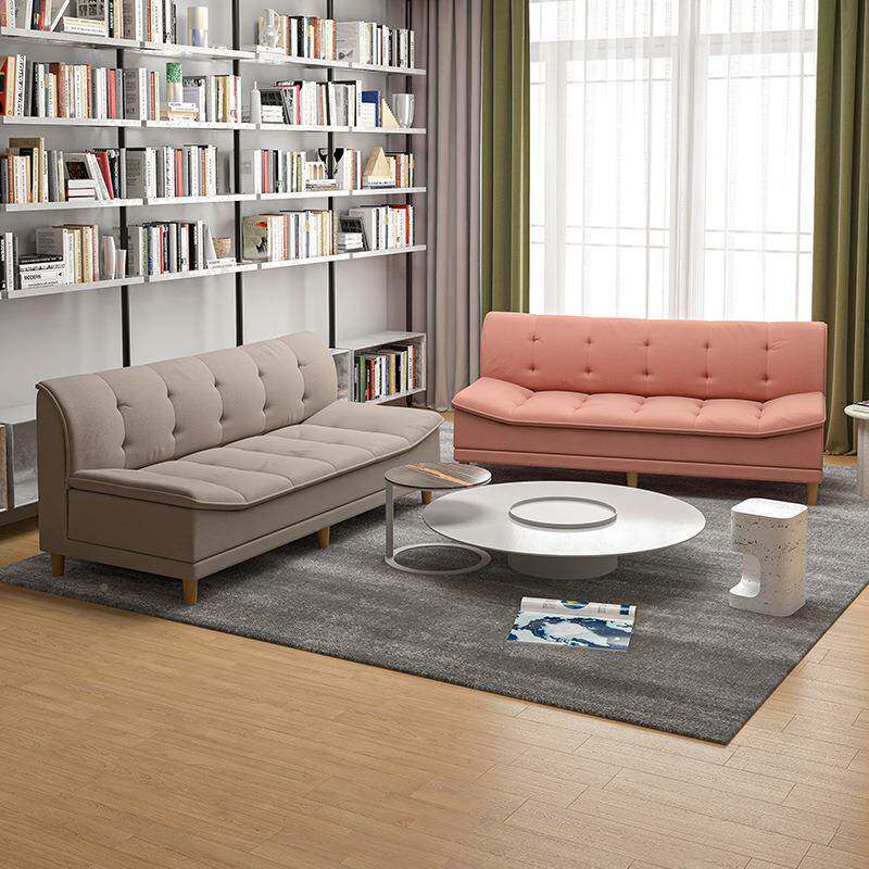 艺布沙VXE发小户型客厅出租美房新款公寓发简约式复古沙懒人沙发