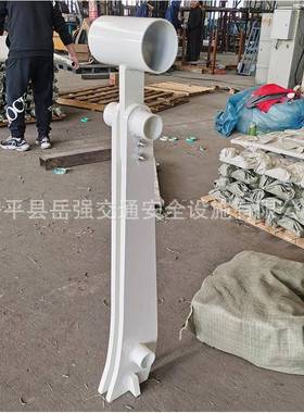 厂家货现白色20个厚撞护栏梁护栏人AJM行道护栏防q345组合式防栏