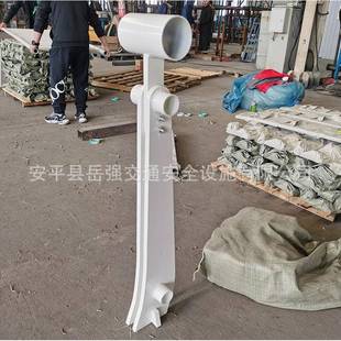 厂家货现白色20个厚撞护栏梁护栏人AJM行道护栏防q345组合式 防栏