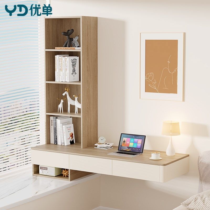 卧室半搭飘窗梳h妆台书柜一体阳台储物柜窗边书桌抽屉柜定制2L52,住宅家具,飘窗柜,淘宝优惠券,粉丝福利购,淘宝优惠卷