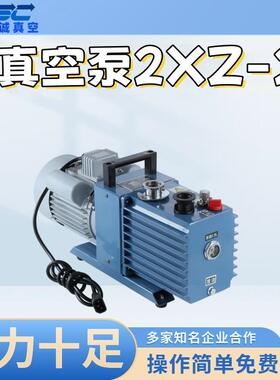 2X/Z-15双旋片式真空泵实验室小型真空抽气泵FOGD15L级s工业用负