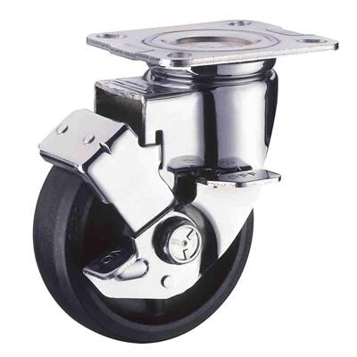 6寸耐高温尼龙1-PA带双刹车万向SUPO向荣脚轮C05S01A-50C05S-01A-