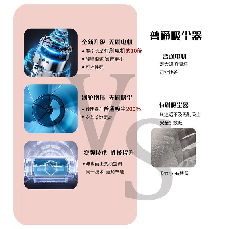 跨XZMUV-10境无刷美甲吸尘大率滤网静音吸器插电器美甲塵店专用集