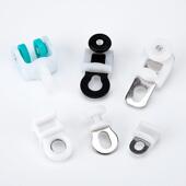 窗帘轨道滑电轨道直轨弯轨吊轮轮工字轨F型轨道轮动滚轮WYT挂钩子