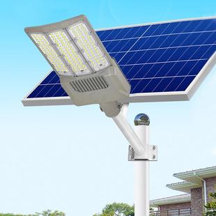 户外路灯三面分体太阳能感应灯家用庭院大功率照明防水路灯灯 新款