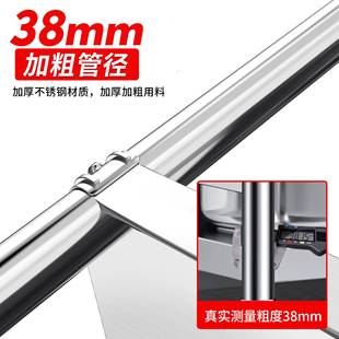 0cs厨房置架.5厚不锈钢货架多功能收三纳F77M76J9层灶台物架落地