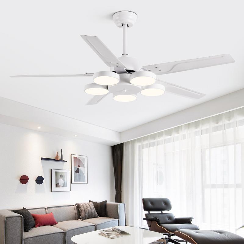 钻牌石吊灯灯2025年新款家用一体662风扇客厅餐厅复古电扇带吊扇