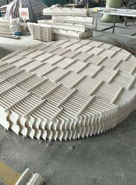 现货脱水硫塔除齐全型雾器玻璃钢pp气液分离器收型器SC折流板湿式