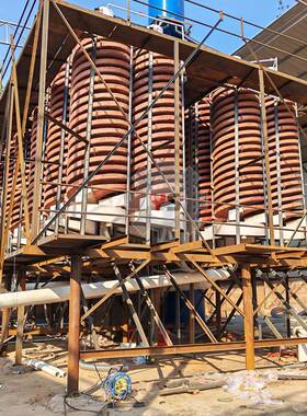 螺旋矿槽沙金分选机设5LL-1200备大型矿用选钛螺重选矿山旋设备流