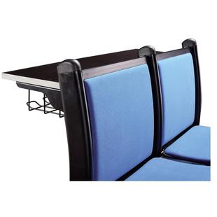 重力弹布面排椅回多媒学体校术报告课桌椅礼堂椅TC922D学报告厅会