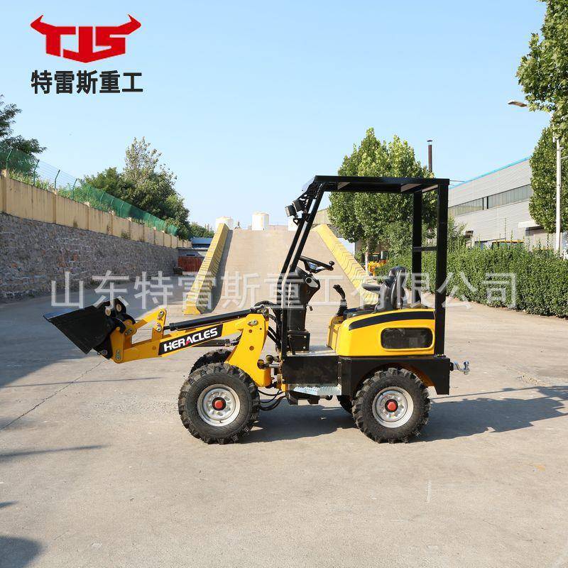 H60E小型电动装载机园农场多用功能23新果家小1型电动装载机