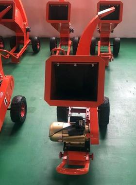 大型柴油木木54581F材疫粉机卧式干湿两用树枝粉碎机碎苗圃果枝碎