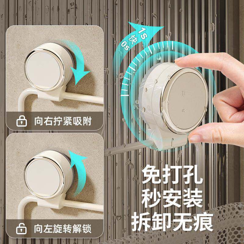 AL102330脏衣篮卫间大量可折叠脏衣篓家用壁生挂衣袋吸盘脏衣服容