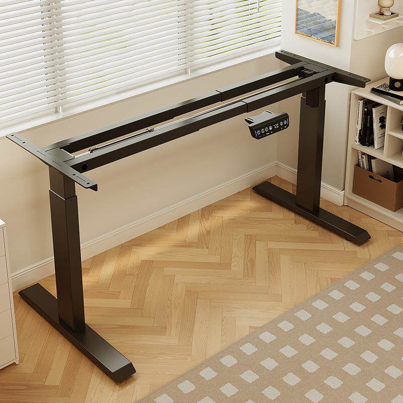 电动升桌降桌腿双电收纳横550梁办公桌机电脑支架脚架智能升降桌