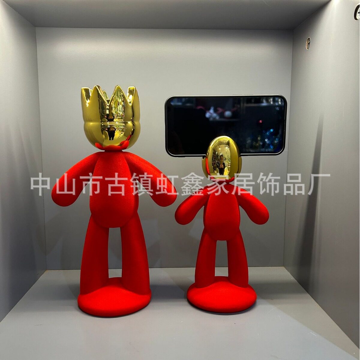 现代简约抽象人物雕塑摆件