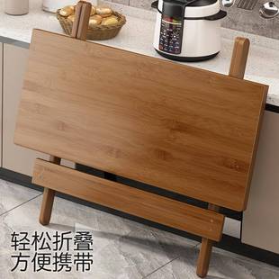 可折叠小小户型方形实木简约桌便携式 户219外吃阳台饭桌餐桌子家