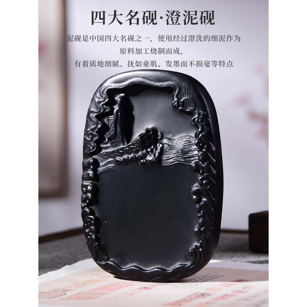 毛笔一套装文房四宝笔墨精纸品砚549套书法专用初学者高档全套送