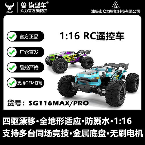 SG116MAX四驱无刷漂移越野赛车