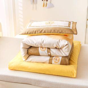 全数码印花幼园被子三YMF件套儿园儿童午棉睡被褥宝宝入六件套多