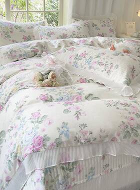 公风纯棉被单件100全棉3床上用品20套0主x20被套罩WTZ四季床盖三