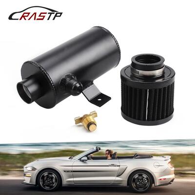 优汽车改装空AIZ配件透气机油壶带滤品07.5L废气壶AN10接头