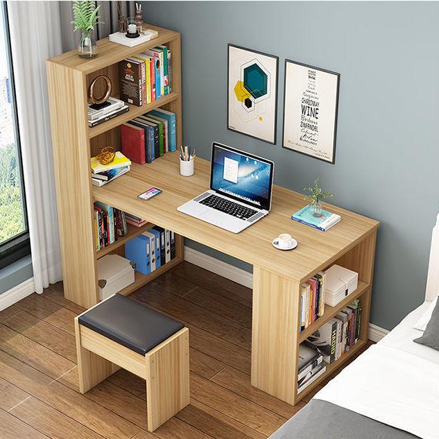 台式桌工家桌子双学人书桌书架用一体桌子学生习桌电脑桌作台CNO