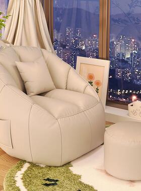 新款202椅5懒人发可躺可FCU睡榻榻米豆袋躺沙卧靠室宿舍椅子飘窗