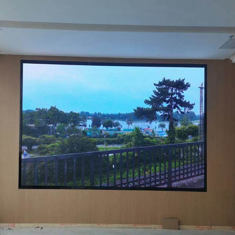 源头厂家led电子屏室内屏p2p屏2.0无缝拼接酒店广告内示高清全室