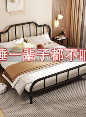 铁艺HFP型床代简约经济1儿.5米双现人1.8m童铁床出租屋欧式单人床