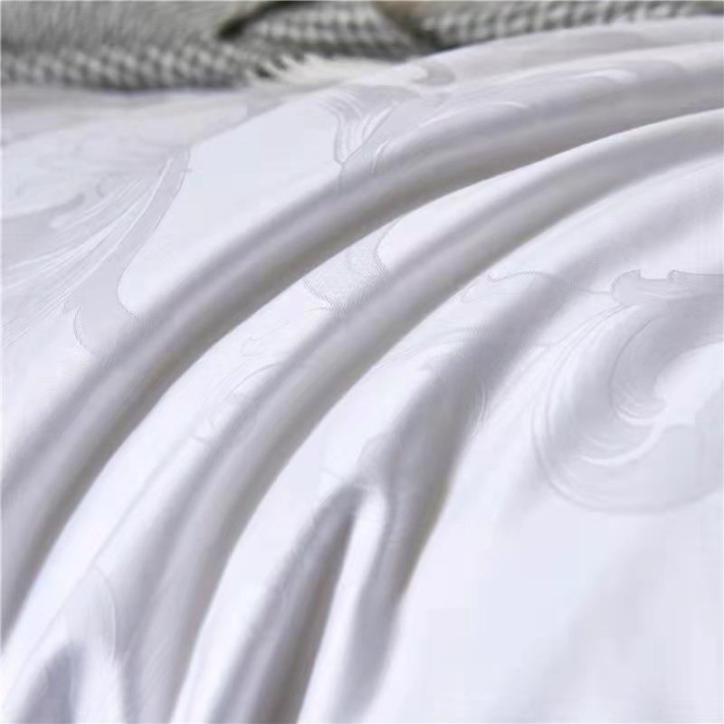 厂家销直高端全棉花60s贡缎提花蚕丝被芯蚕手416工订纯桑丝被长丝