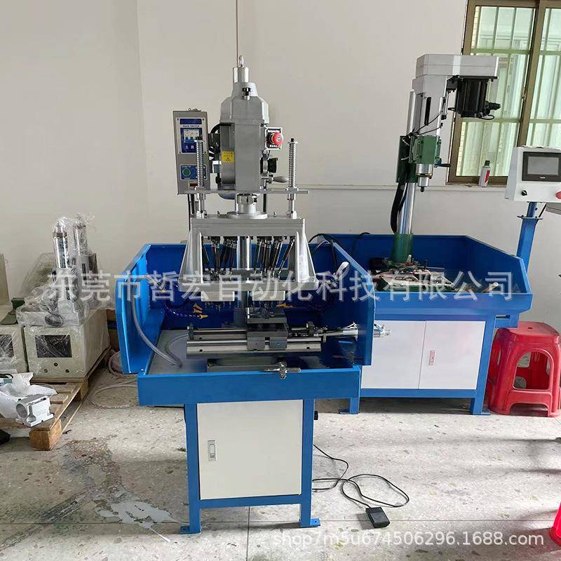 十六轴4894651+攻丝伺打数控多工位钻孔机攻牙机多轴多头气动电动