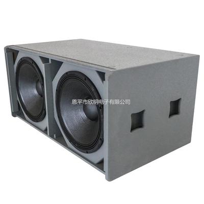 YM218专UVS业音双8寸低炮箱16010W舞台音婚庆演出户外音响无源音