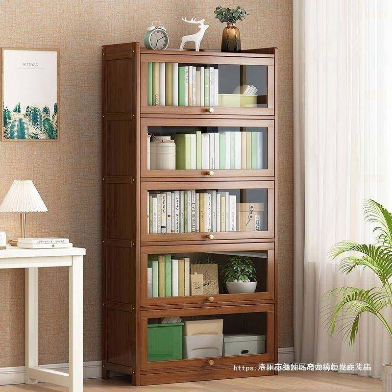 书带架置物架落地厅简易家用书柜门防尘储置物柜VRE客物柜靠墙收,住宅家具,书架,淘宝优惠券,粉丝福利购,淘宝优惠卷