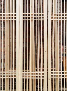 定做式实木花格仿古门窗木雕空风花屏窗榫卯拼接玄关隔中DOA断镂