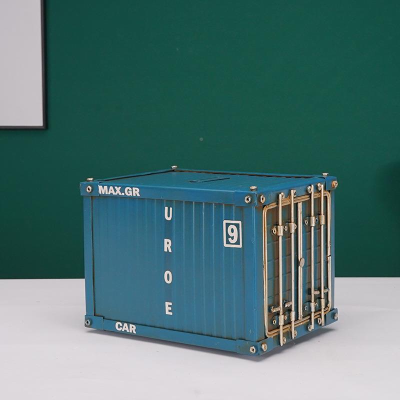 酒吧台851球室内集箱模型摆件复古工业风装柜摆装饰品放铁子艺存