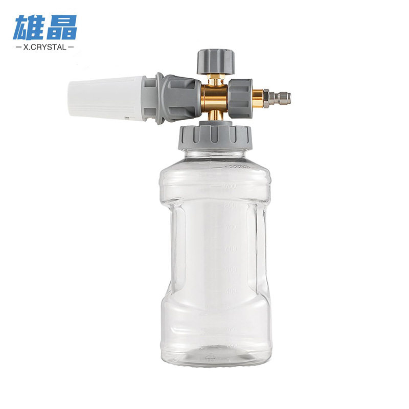 pa壶泡沫喷壶高压1/4水枪喷枪泡沫壶套装清洗机洗泡沫枪皂液喷壶