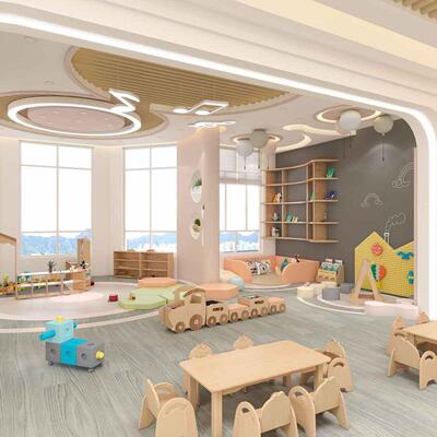 托育桌椅柜厂家儿童床收纳区角组合育家XWT-1260椅具托储物实木桌