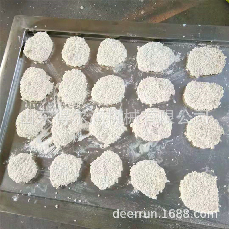 得尔润—大鸡排油炸流水线 全自动裹粉鸡肉油炸机 产量大省人工