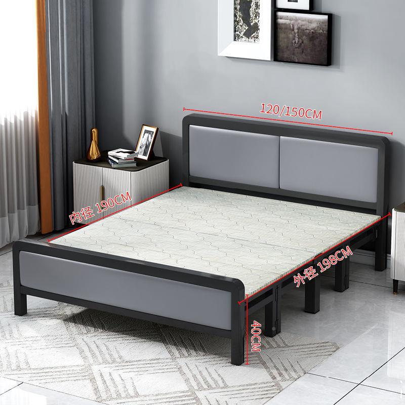 午休折叠床加固家木1板济床单人双人简易床米铁用床人硬板成床经