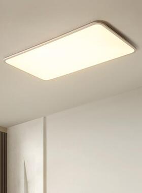 超薄客厅现主代简约灯c大气大灯大厅灯白色1m极简TY8189A长方形吸